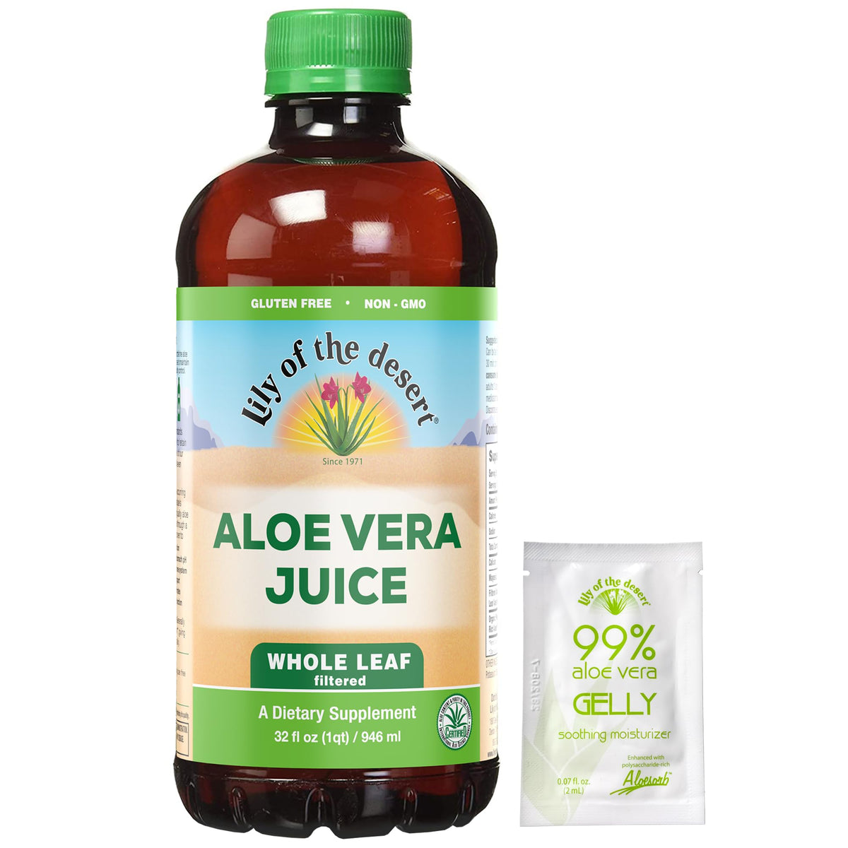 Lily Of The Desert Aloe Vera Juice 32 Fl Oz front view