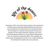 Lily Of The Desert Aloe Vera Juice 544g with measuring cup