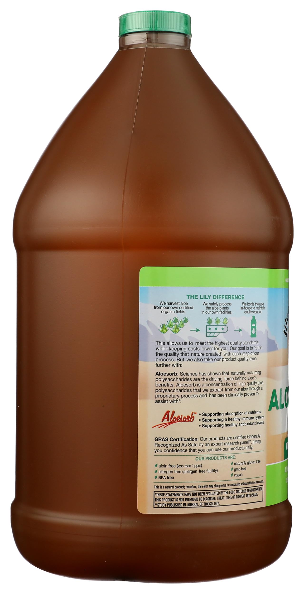 Lily Of The Desert Aloe Vera Juice ingredients list