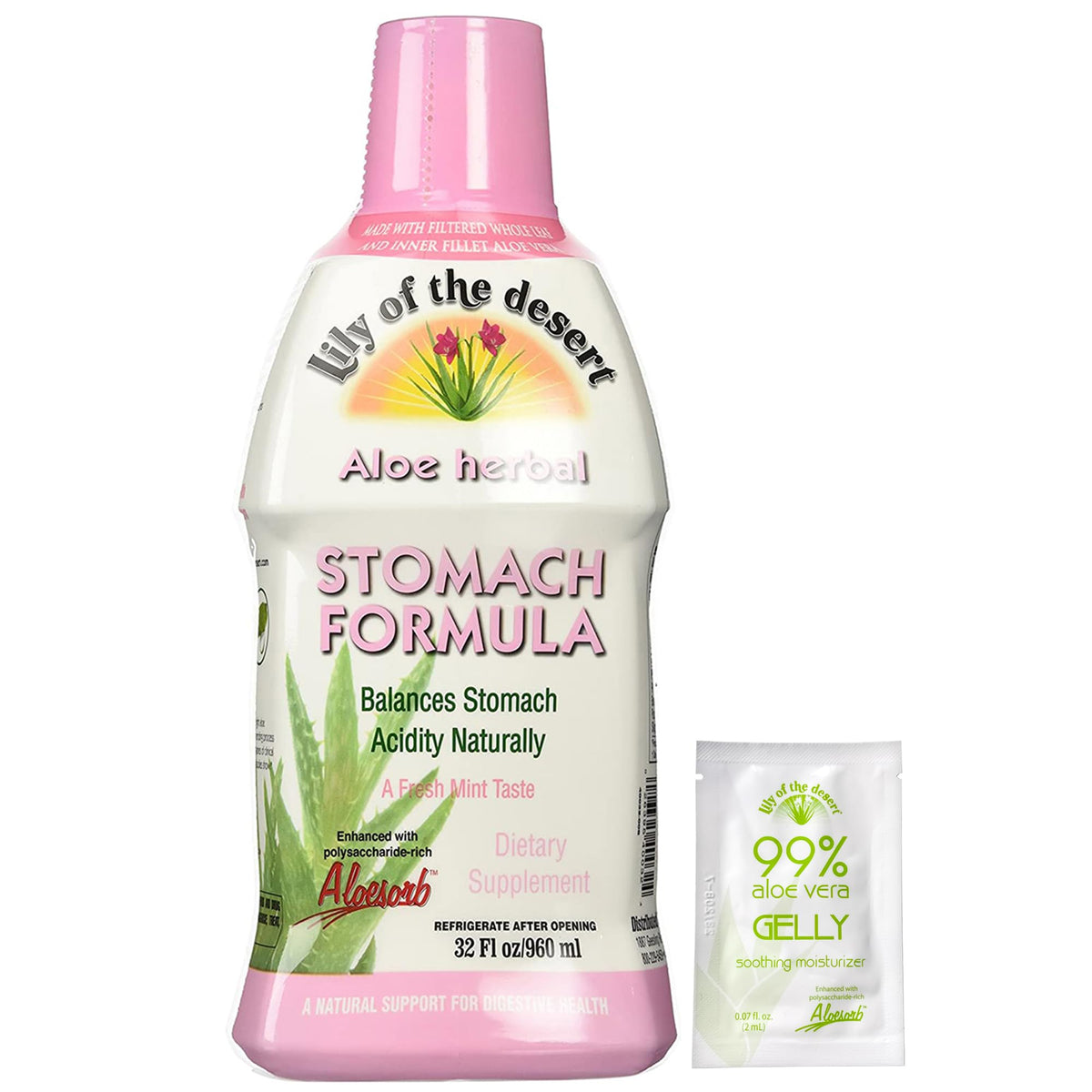 Lily Of The Desert Aloe Vera Stomach Formula 907g front view