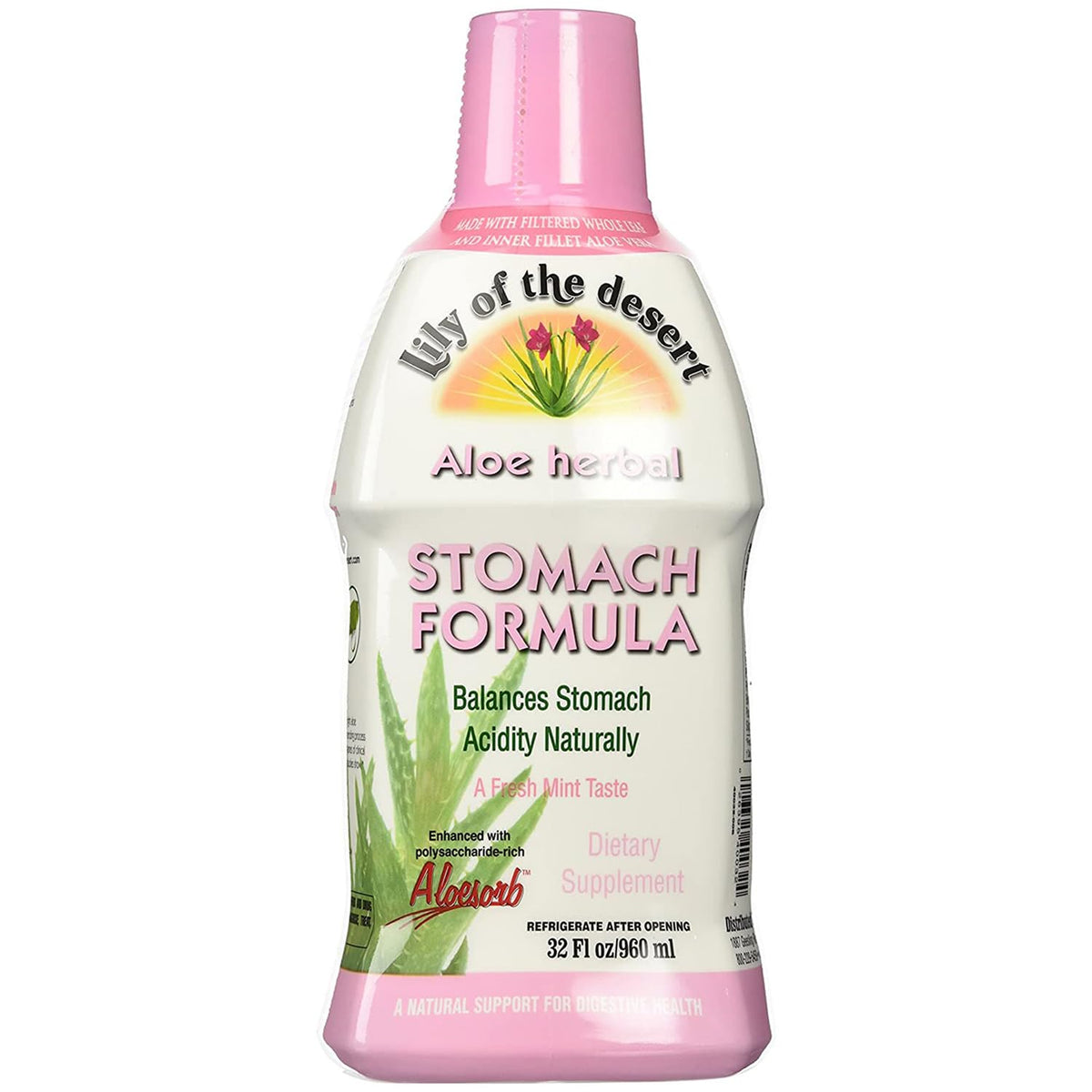 Lily Of The Desert Aloe Vera Stomach Formula 907g front view