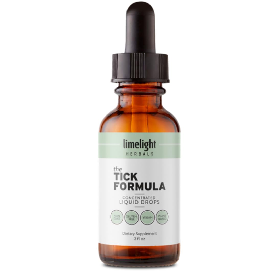 LIMELIGHT HERBALS Tick Formula Tincture 118g with measuring dropper