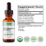 LIMELIGHT HERBALS Turmeric Curcumin Liquid Supplement with measuring dropper