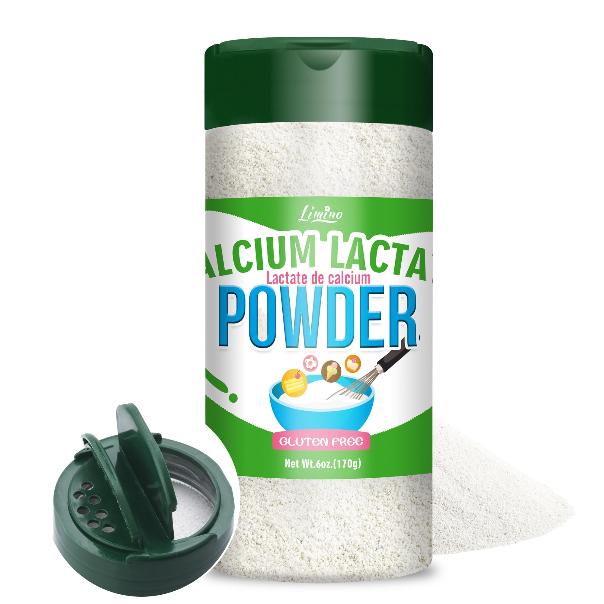 Limino Calcium Lactate 209g front view packaging