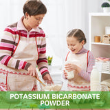 Limino Potassium Bicarbonate 322g in baking setup