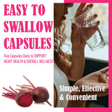 LIMYGOO Beet Root Capsules bottle with cap