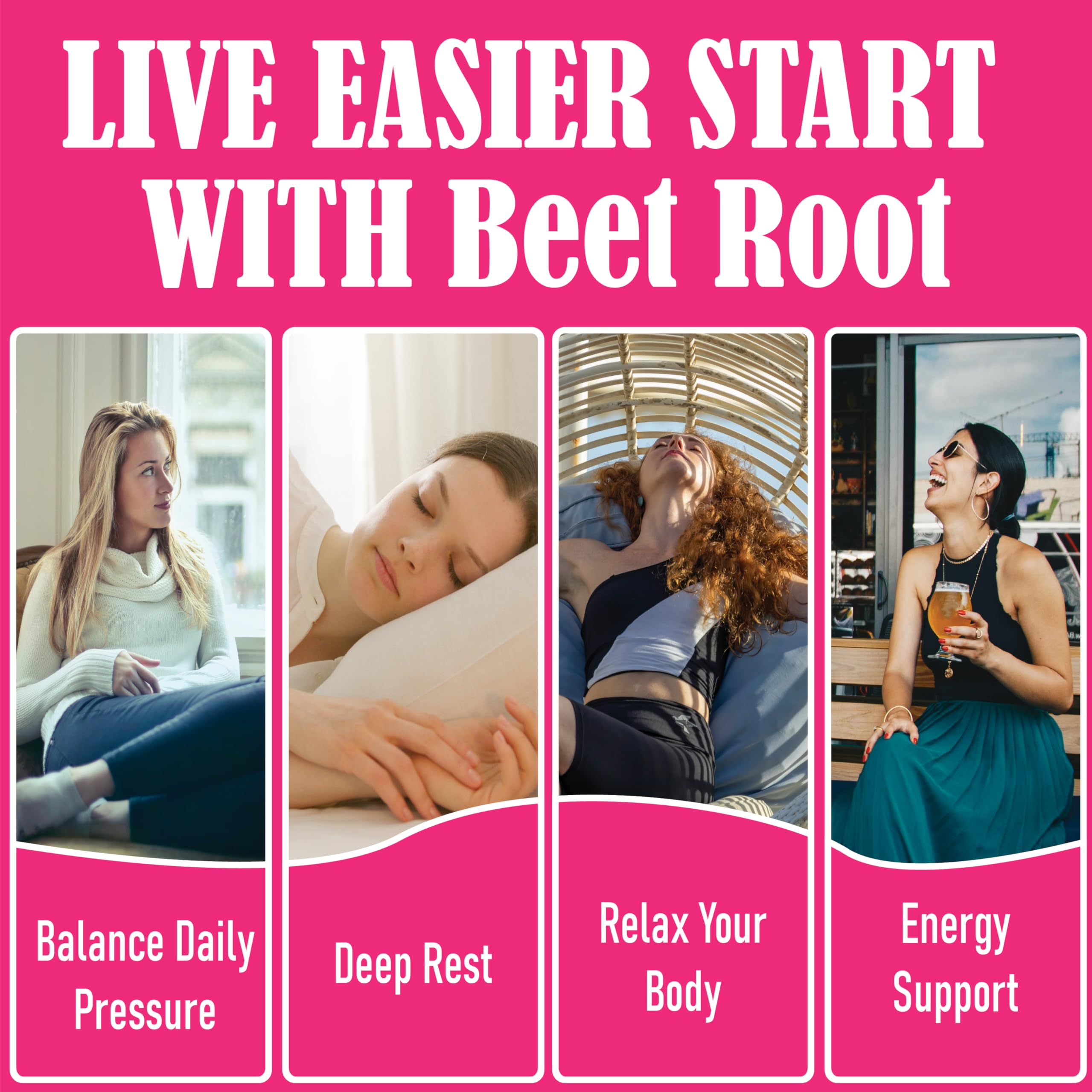 LIMYGOO Beet Root Capsules in a lifestyle setting