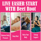 LIMYGOO Beet Root Capsules in a lifestyle setting