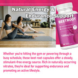 LIMYGOO Beet Root Capsules with measuring spoon