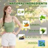 LIMYGOO Soursop Bitters Liquid Drops bottle with dropper