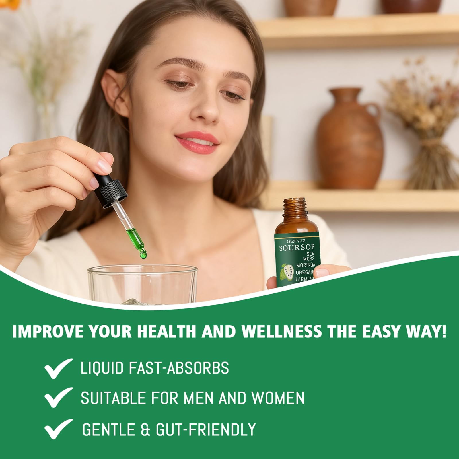 LIMYGOO Soursop Bitters Liquid Drops packaging details