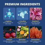 LincNutri L-Arginine Supplement capsules in a bowl