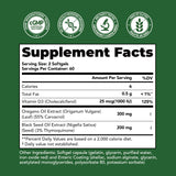 LincNutri Oregano Oil Capsules packaging details