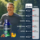 LincNutri Saw Palmetto Extract 320mg softgel close-up