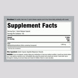 Lindberg MSM Daily Capsules 1000mg side view
