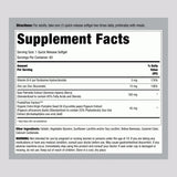 Lindberg Saw Palmetto Capsules side view showing capsule size