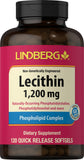 Lindberg Soy Lecithin Softgels front view packaging