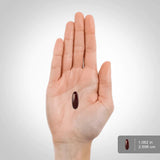 Lindberg Soy Lecithin Softgels with a glass of water