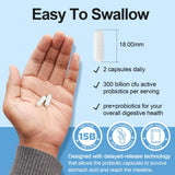 Linkvibe Probiotic Supplement 300 Billion CFU capsule close-up