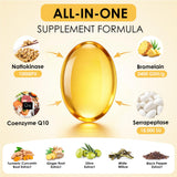 LIOEUBIO Multi-Enzyme Supplement softgel close-up