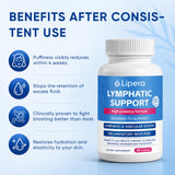 LIPERA LYMPHATIC Herbal Lymphatic Drainage Capsules side view