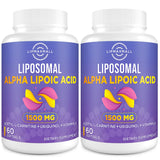 lipmaxmall Alpha Lipoic Acid 1500mg Softgels front view