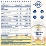 lipmaxmall Colostrum Chews 640g side view