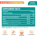 lipmaxmall NACET Supplement side view showing capsule details