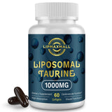 lipmaxmall Taurine 1000mg Softgels front view