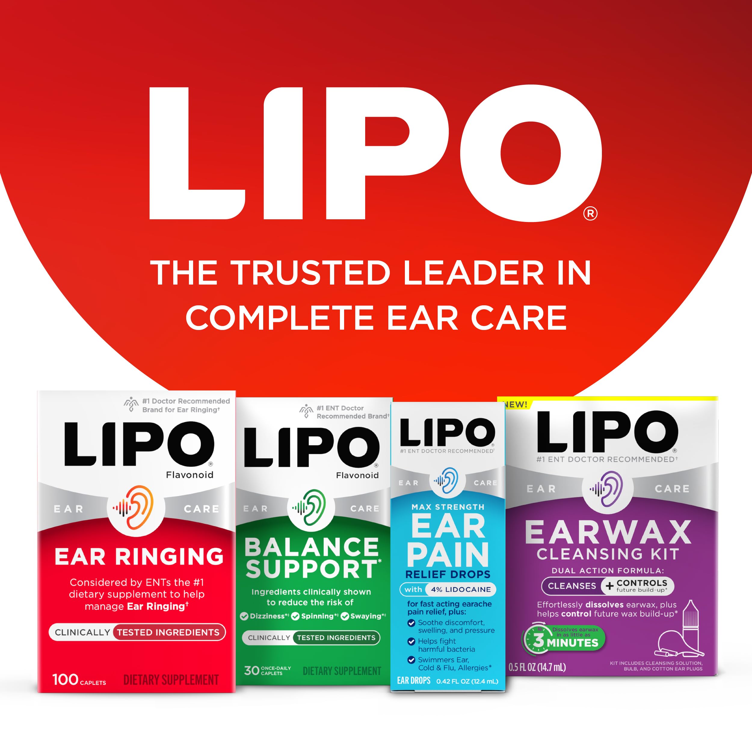 Lipo-Flavonoid Day & Night Kit displayed on a wooden table