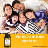 Lipogen PS Plus Extra Brain Supplement 150g on a wooden table