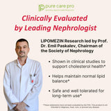LIPOMEZIN Cholesterol Support Capsules 700mg packaging