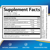 Lipotriad Visionary Eye Care Softgels in a daily supplement routine