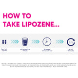 Lipozene Dietary Supplement Capsules side view