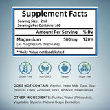 Liqherb Magnesium Threonate Liquid 500mg back view