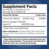 Liquid Naturals Collagen Supplement vanilla cream flavour