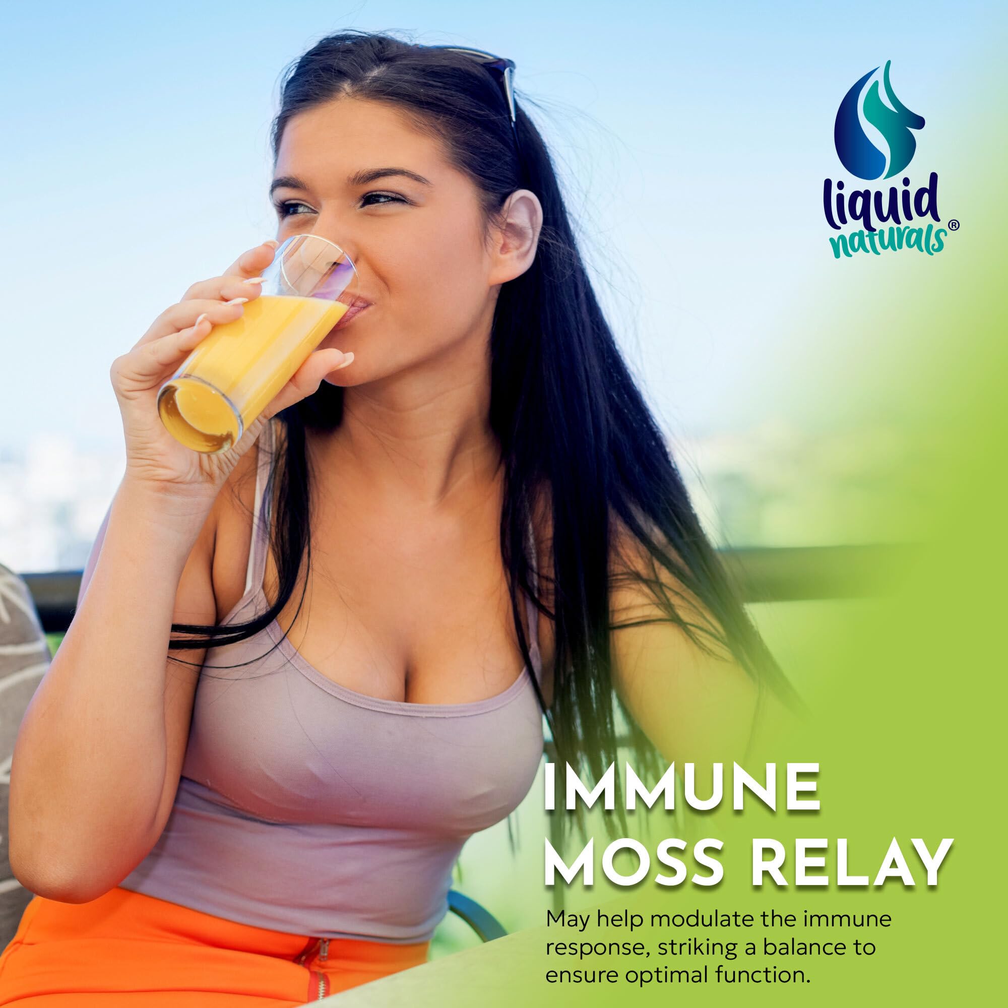 Liquid Naturals Sea Moss Drops 227g nutritional information
