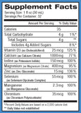 Liquid ReViva Calcium Citrate Supplement 32 oz bottle side view