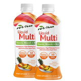 Liquid ReViva Multivitamins 2 bottles 32oz Tropical Burst Flavor front view