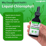 LIQUIDHEALTH Liquid Chlorophyll Drops 299g dropper close-up