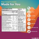 LIQUIDHEALTH Mega Energy B-Complex 907g liquid supplement ingredients list