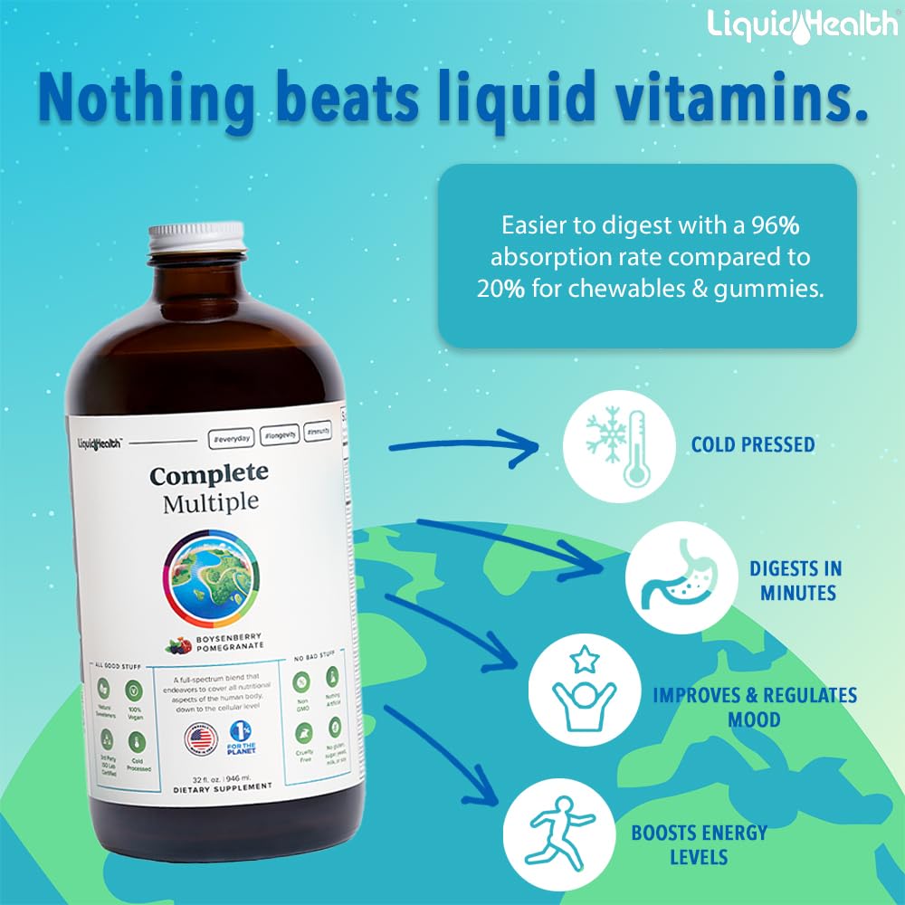 LIQUIDHEALTH Multivitamins 1247g side view