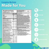 LIQUIDHEALTH Multivitamins nutritional information