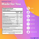 LIQUIDHEALTH Optimum Joint Liquid Supplement in a glass