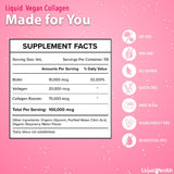 LIQUIDHEALTH Vegan Liquid Collagen Drops packaging and dropper