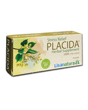 Lisanatura Placida Herbal Supplement 30 capsules front view