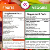 Lite Supply Fruits & Veggies Supplement capsules in a bowl