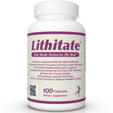 Lithitate 1000mg lithium supplement bottle front view