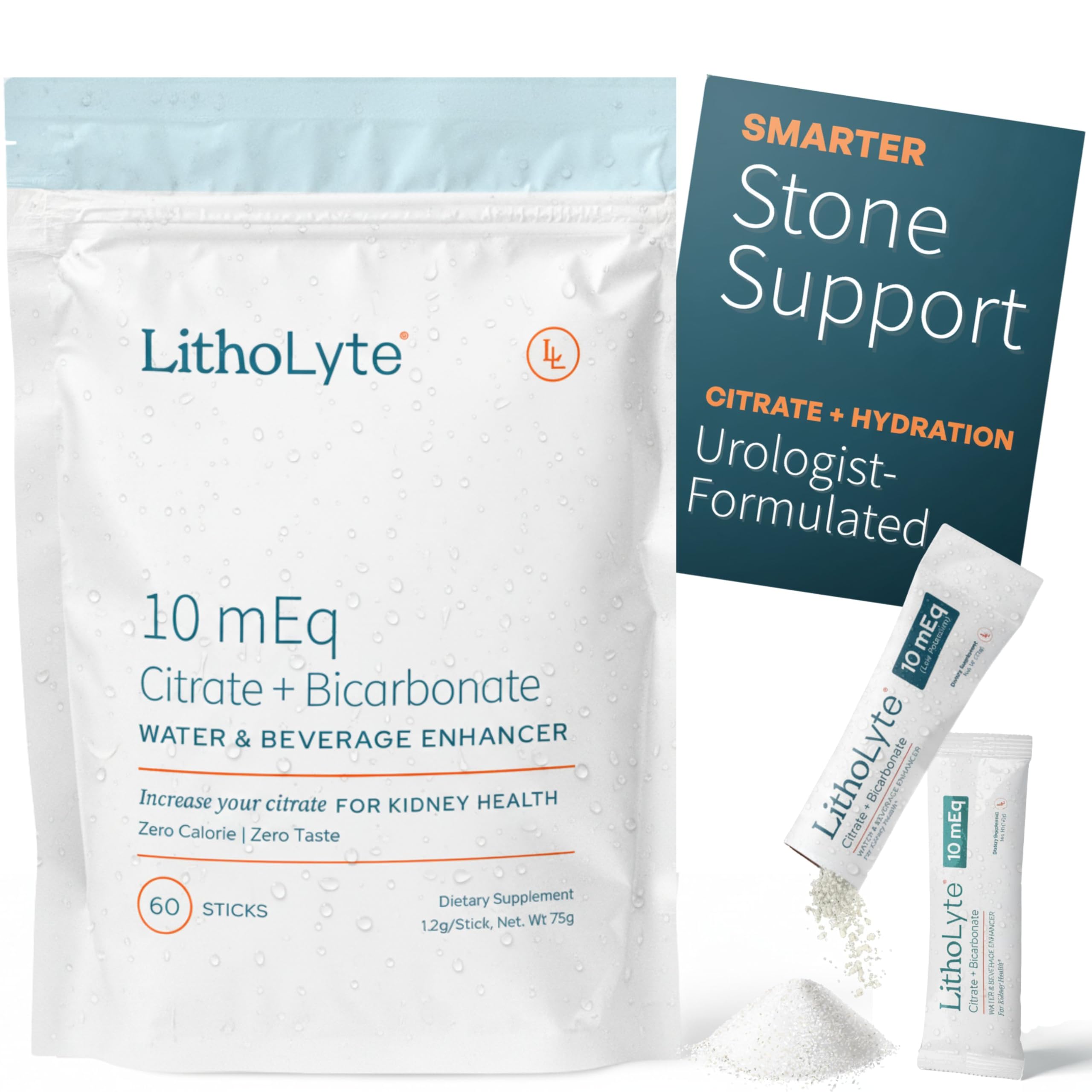 LithoLyte Potassium Citrate Supplement box front view