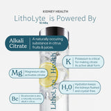 LithoLyte Potassium Citrate Supplement packaging side view